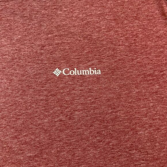 Columbia Long Sleeve Omni-Wick Mens Crew Top Burgandy 2X NWT - Picture 4 of 11